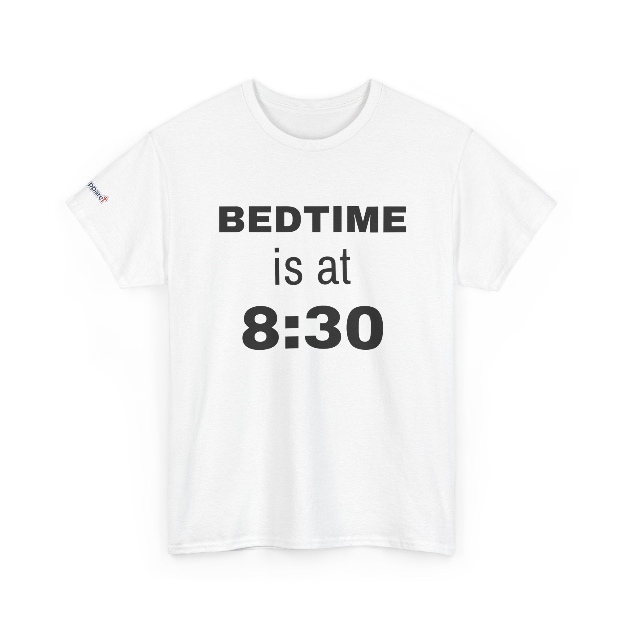 BEDTIME is at 830 Unisex Heavy Cotton Tee