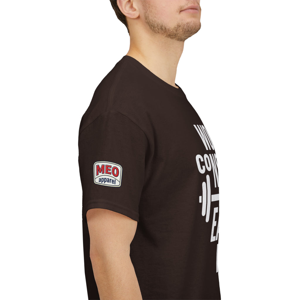 WORKOUT CONSISTENTLY Unisex Heavy Cotton Tee