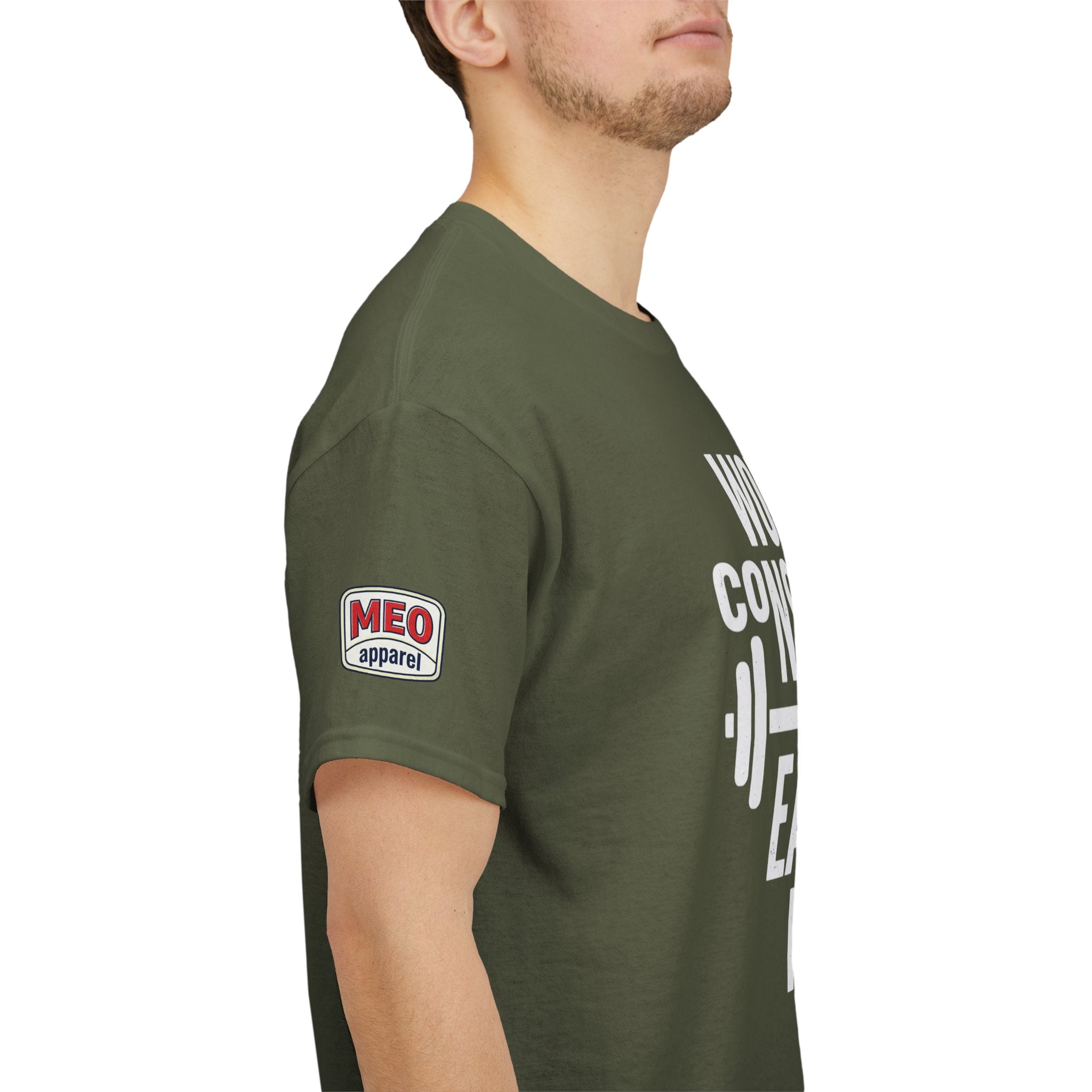WORKOUT CONSISTENTLY Unisex Heavy Cotton Tee