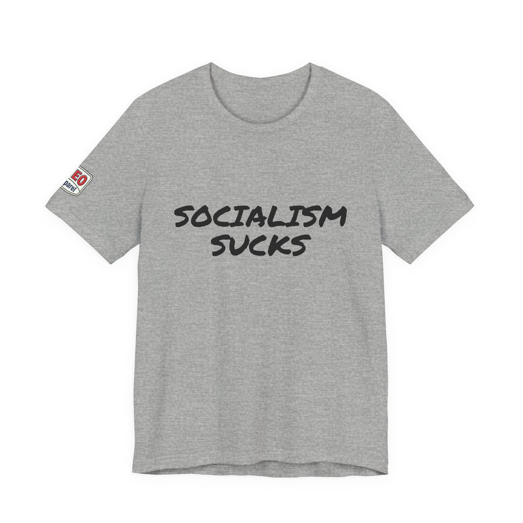 SOCIALISM SUCKS Unisex Jersey Short Sleeve Tee
