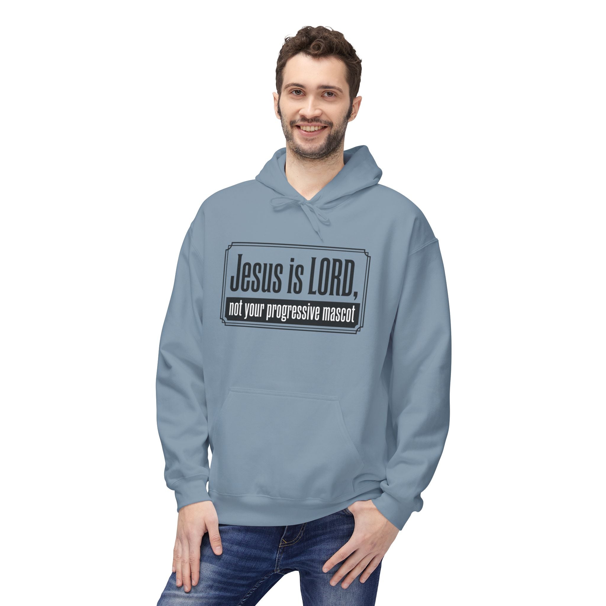 JESUS IS LORD Unisex Midweight Softstyle Fleece Hoodie