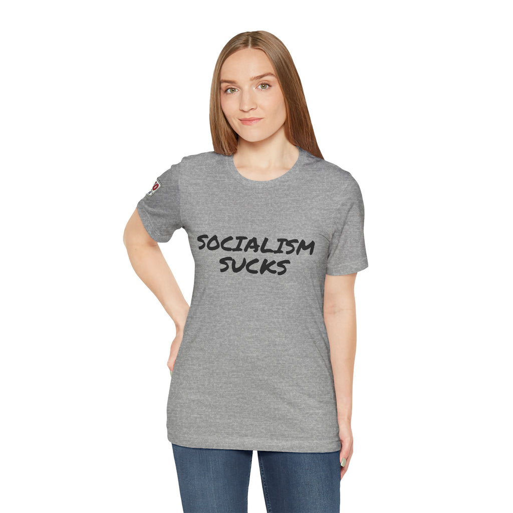 SOCIALISM SUCKS Unisex Jersey Short Sleeve Tee