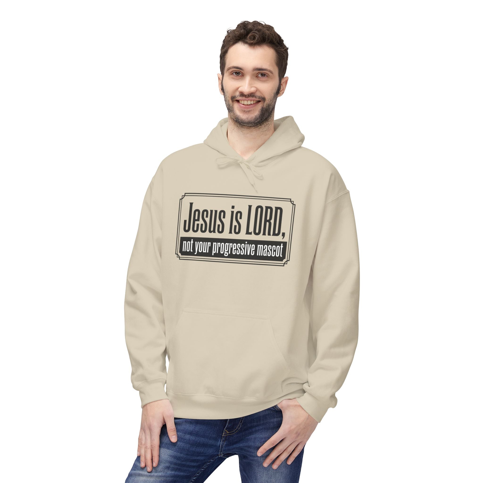 JESUS IS LORD Unisex Midweight Softstyle Fleece Hoodie