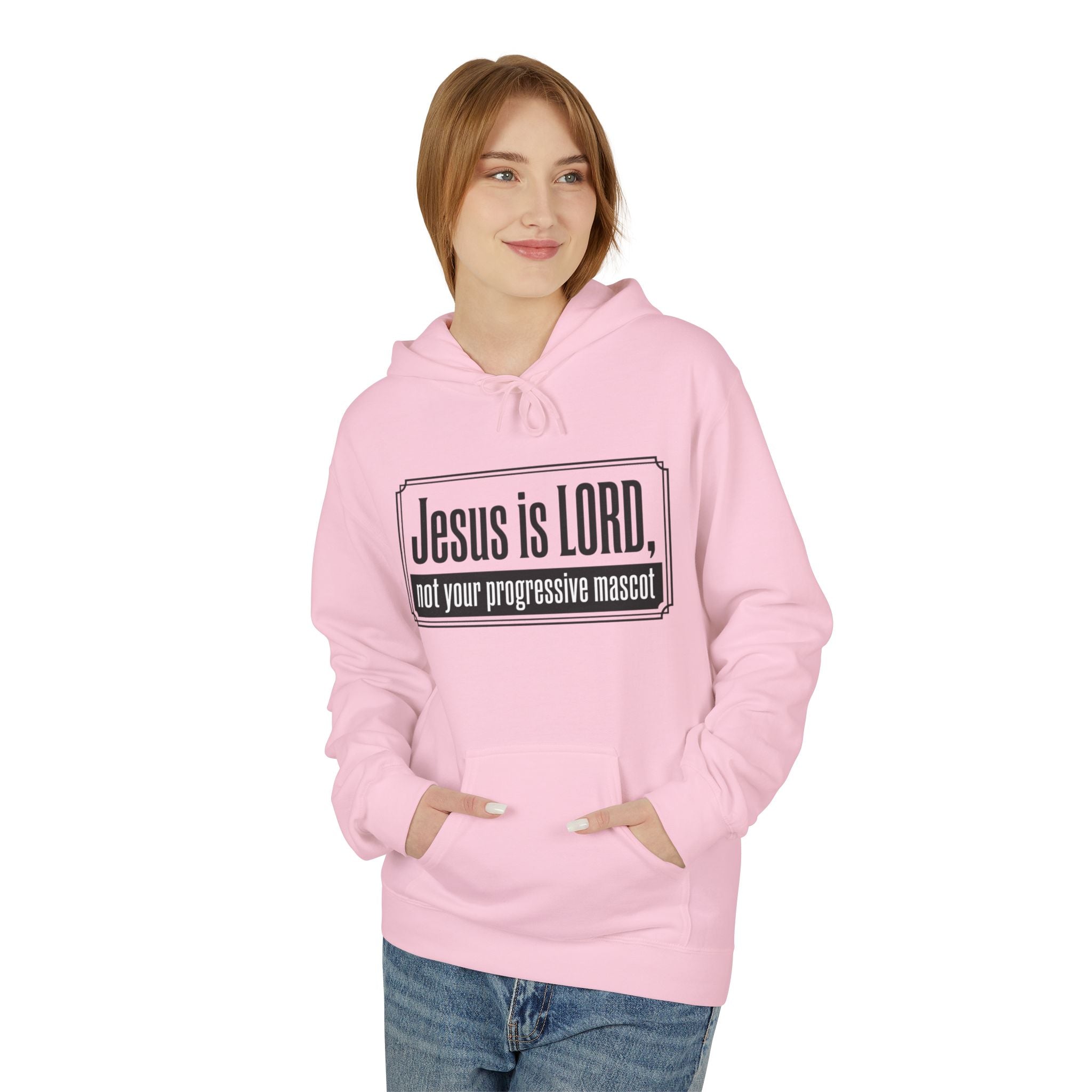 JESUS IS LORD Unisex Midweight Softstyle Fleece Hoodie