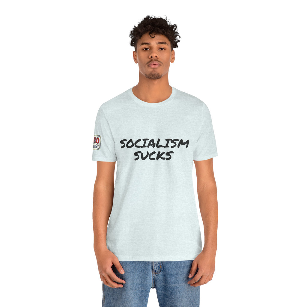 SOCIALISM SUCKS Unisex Jersey Short Sleeve Tee