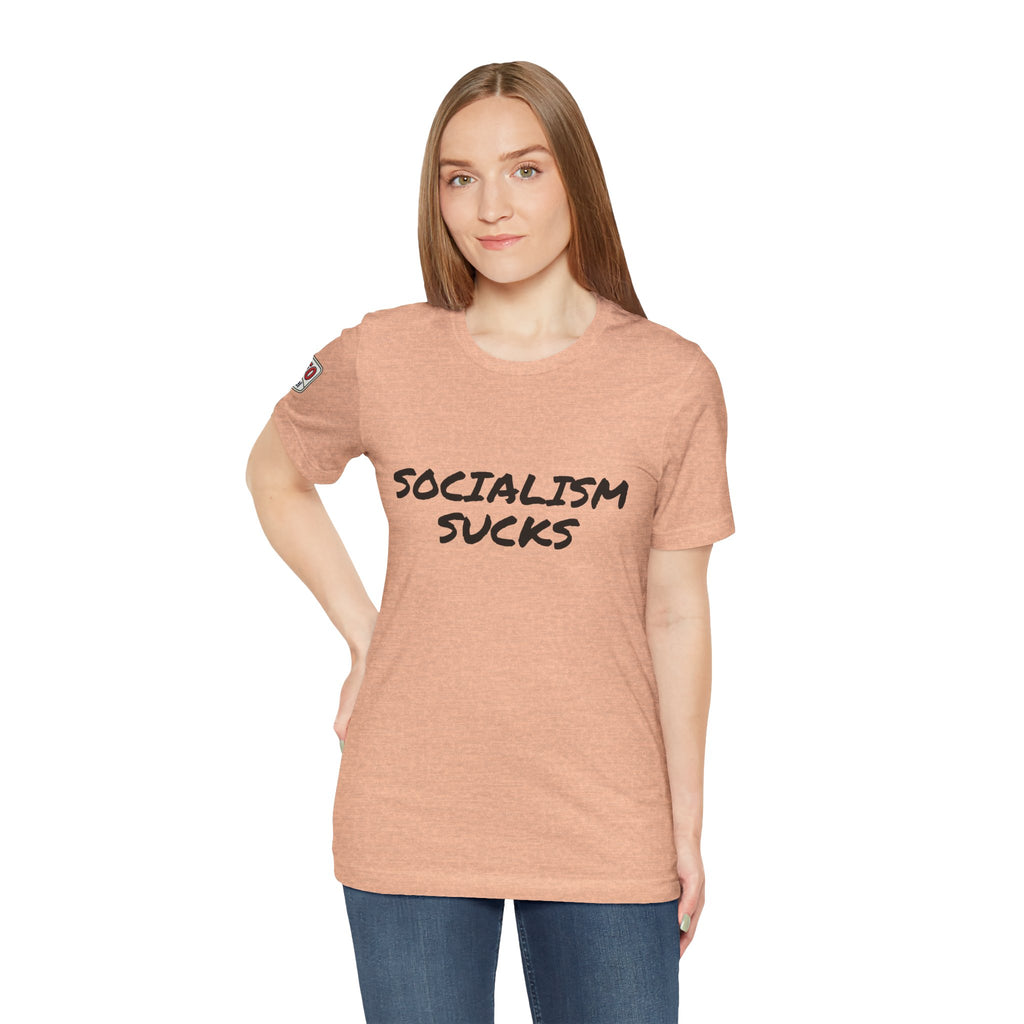 SOCIALISM SUCKS Unisex Jersey Short Sleeve Tee