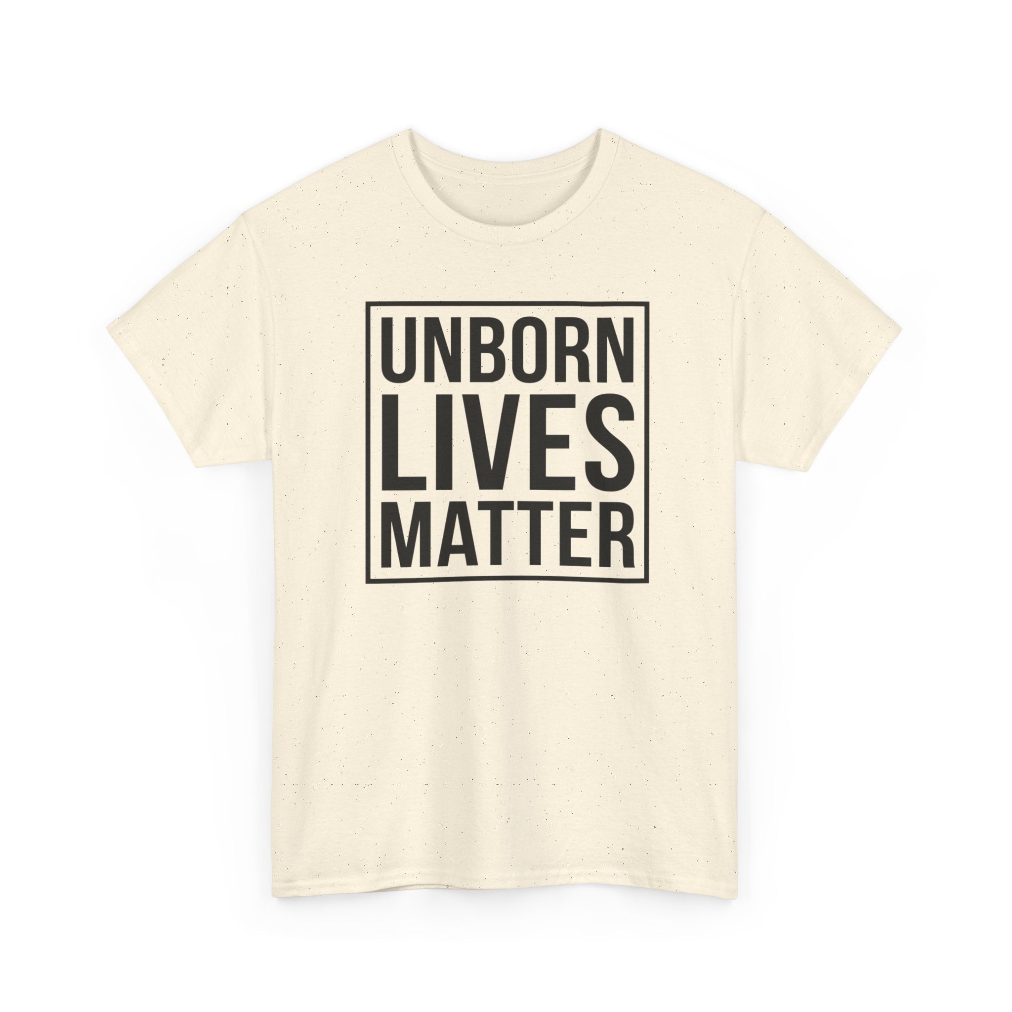 UNBORN LIVES MATTER unisex cotton tee