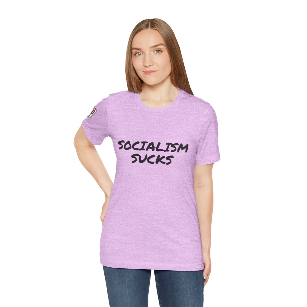 SOCIALISM SUCKS Unisex Jersey Short Sleeve Tee