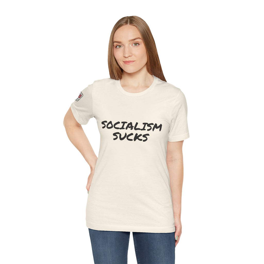 SOCIALISM SUCKS Unisex Jersey Short Sleeve Tee