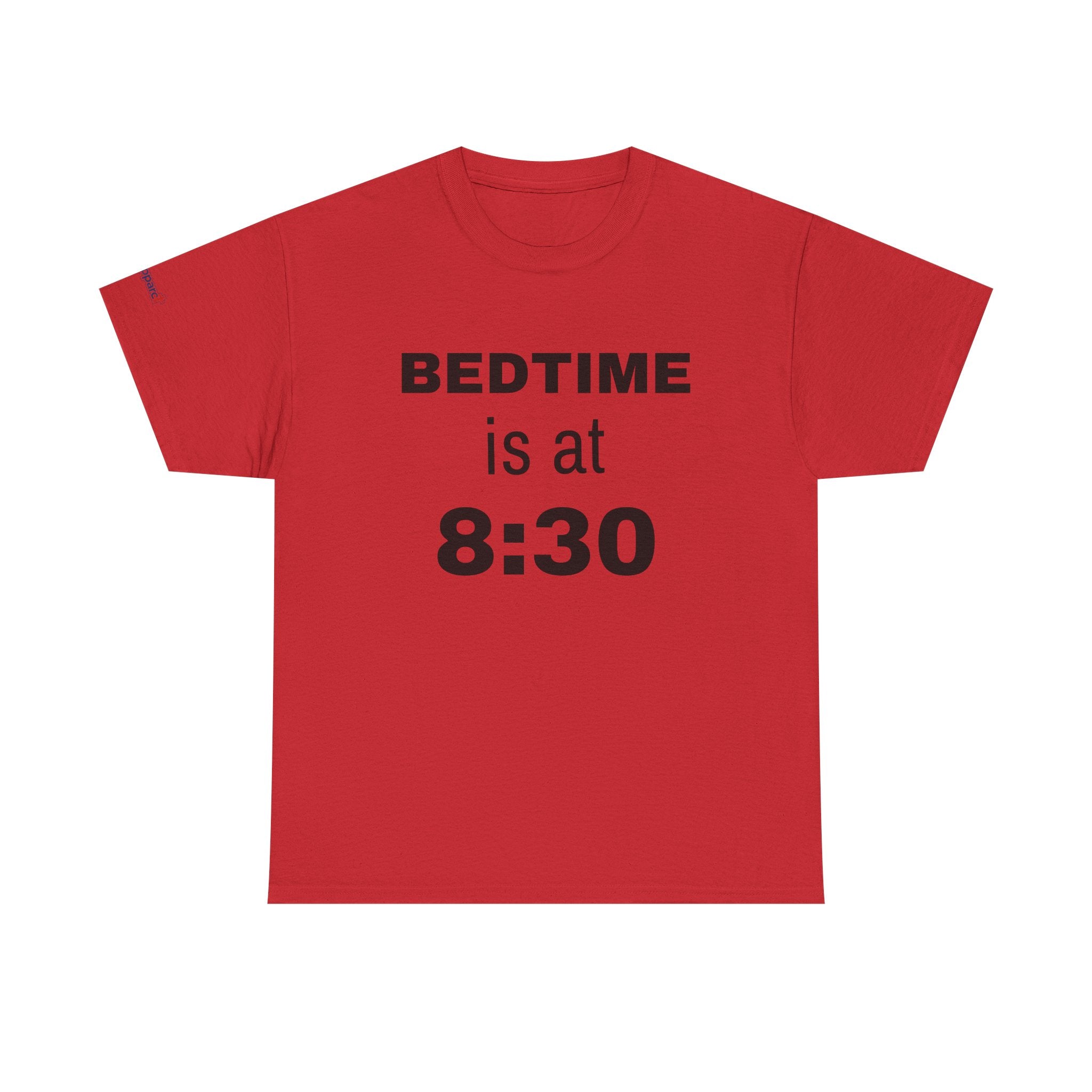 BEDTIME is at 830 Unisex Heavy Cotton Tee
