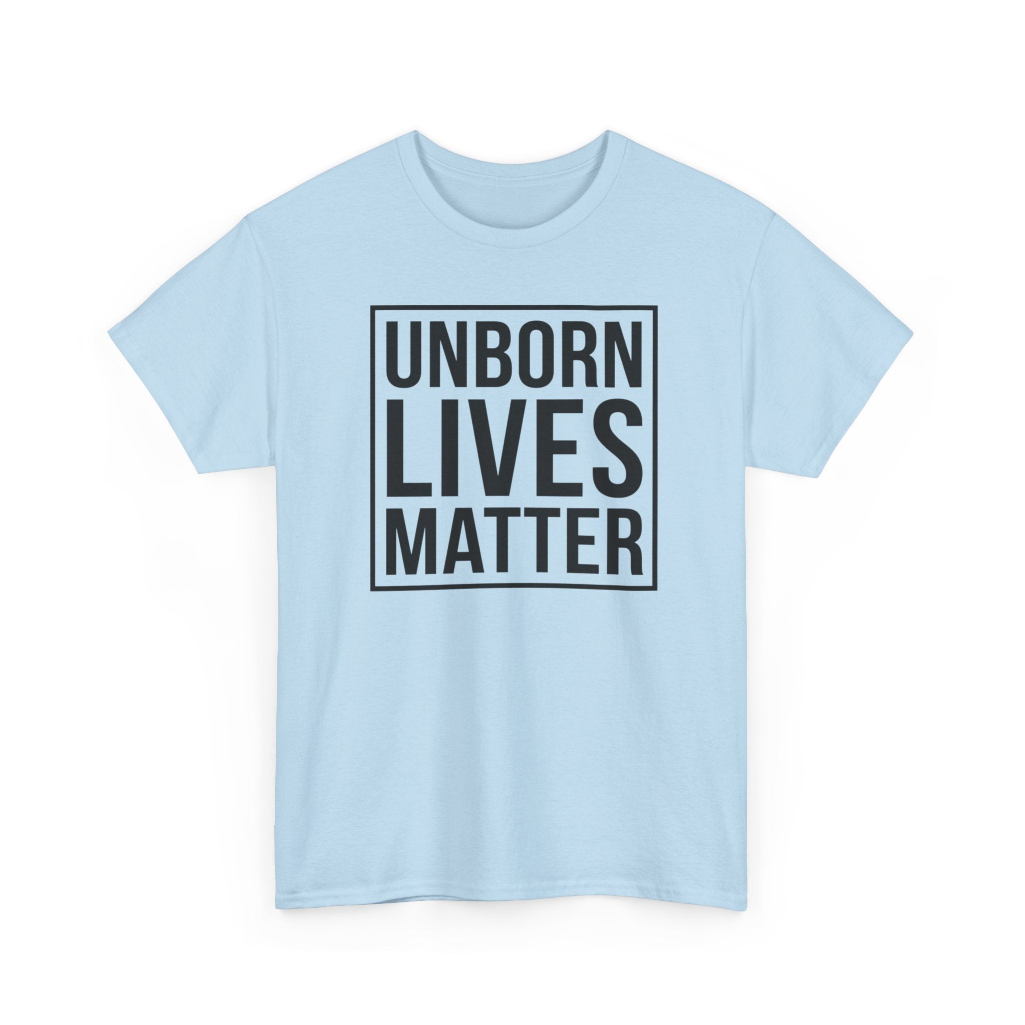 UNBORN LIVES MATTER unisex cotton tee