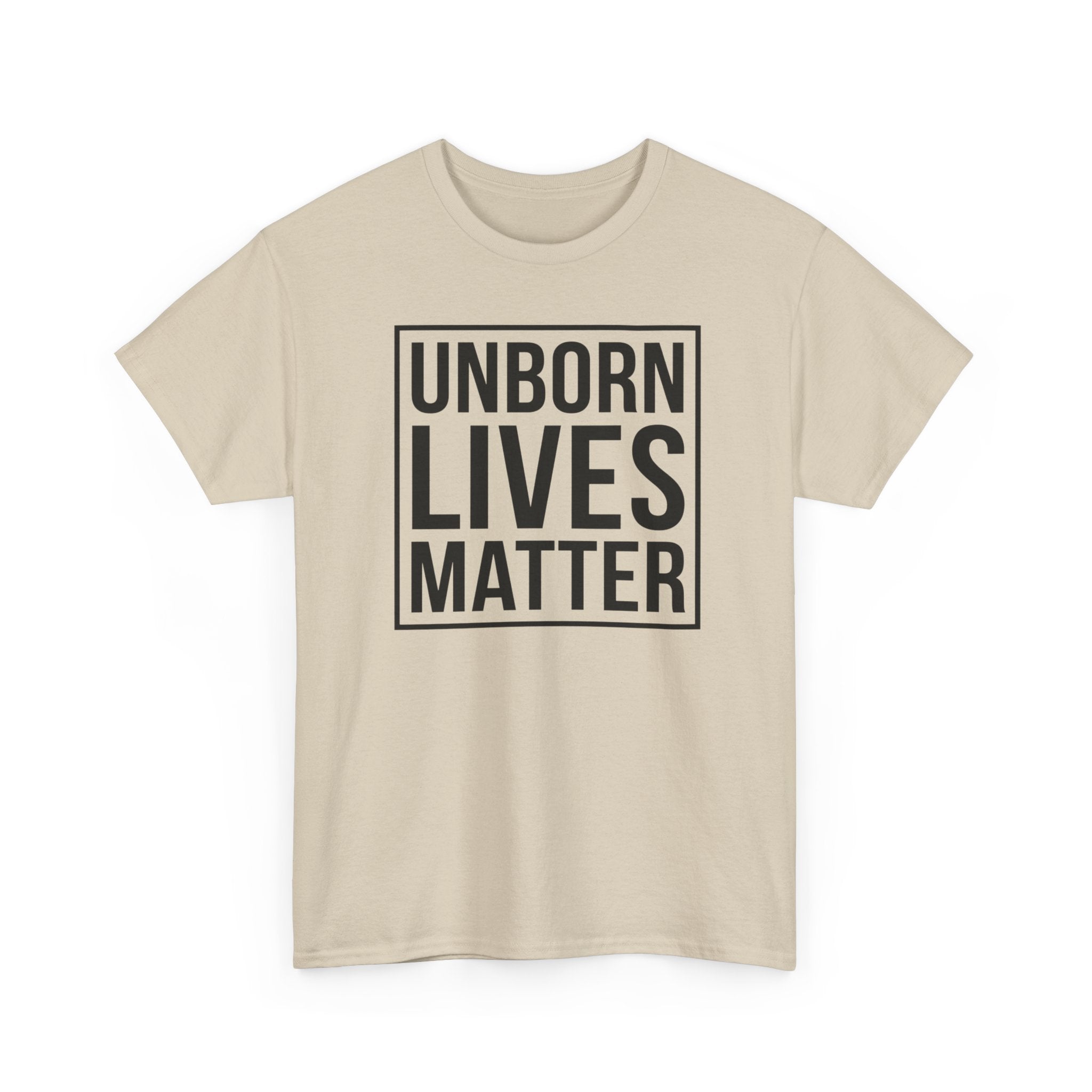 UNBORN LIVES MATTER unisex cotton tee