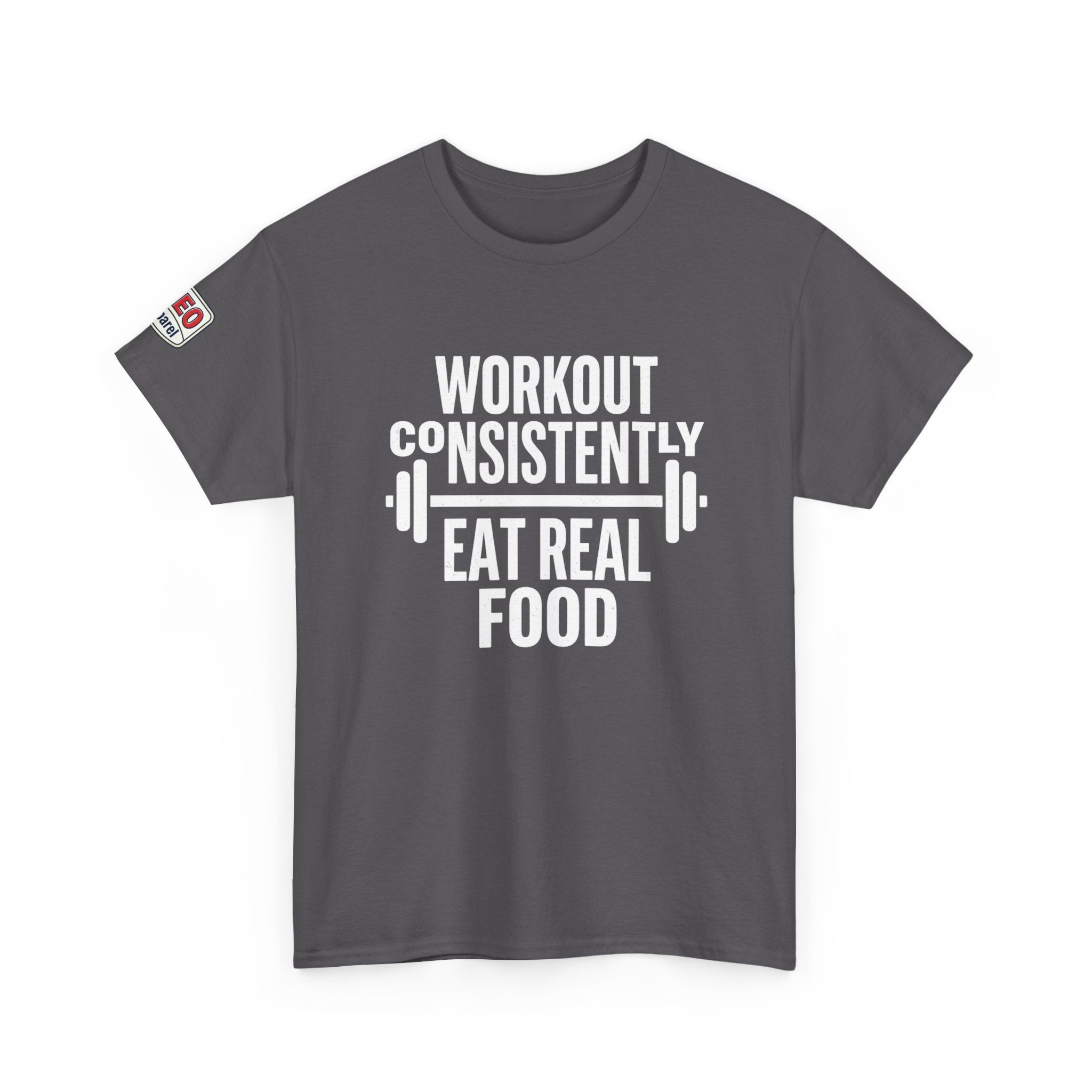WORKOUT CONSISTENTLY Unisex Heavy Cotton Tee